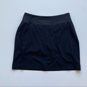 Athleta Soho Skort Size 0 Black Like New